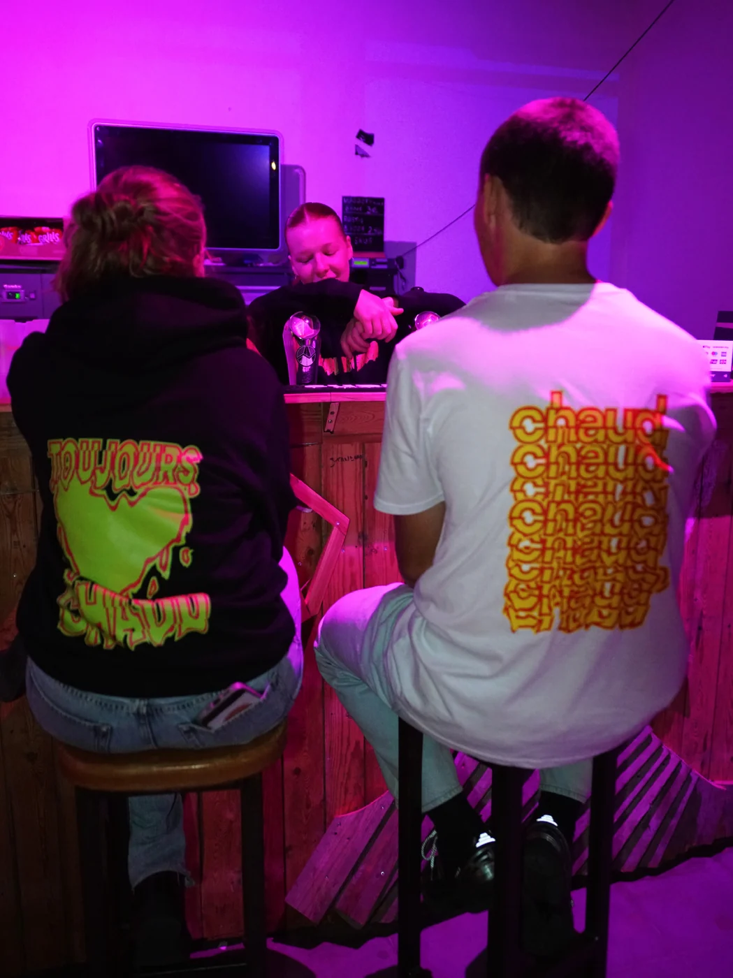 CHAUD Merch lookbook